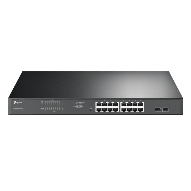 TP-LINK SG1218MPE Switch 16xGB PoE+ 2xSFP