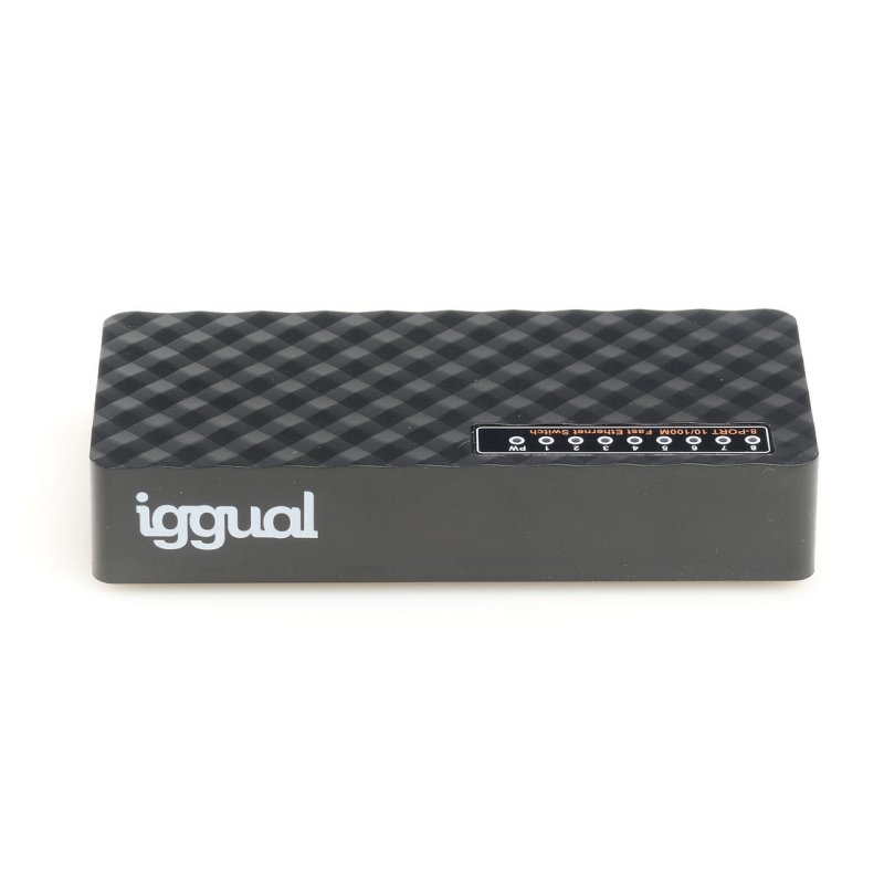 iggual FES800 Fast Ethernet Switch 8x10/100 Mbps