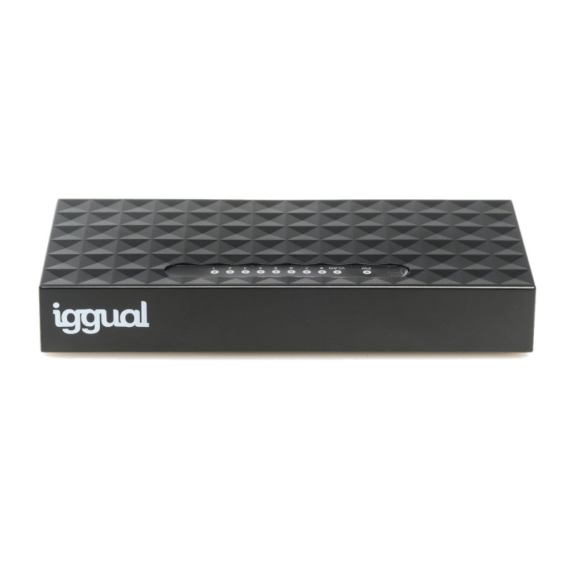 iggual Switch Gigabit 8 puertos 1000 Mbps GES8000