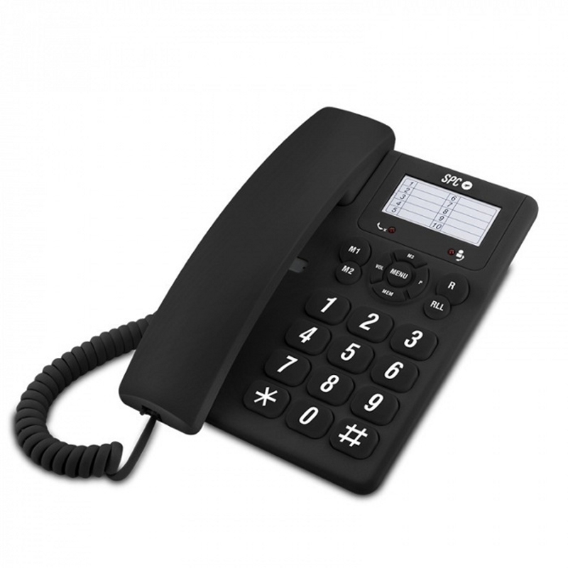 SPC 3602N Telefono ORIGINAL 3M ML Negro