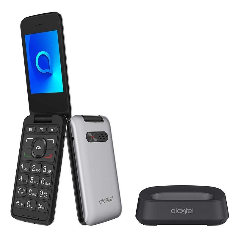 Alcatel 3026X Telefono Movil 2.8" QVGA BT Plata