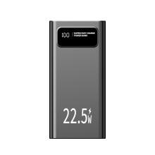 POWER BANK 30000mAh 22.5W NEGRO LEOTEC