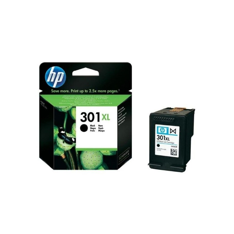 CARTUCHO NEGRO HP 301XL (CH563EE)