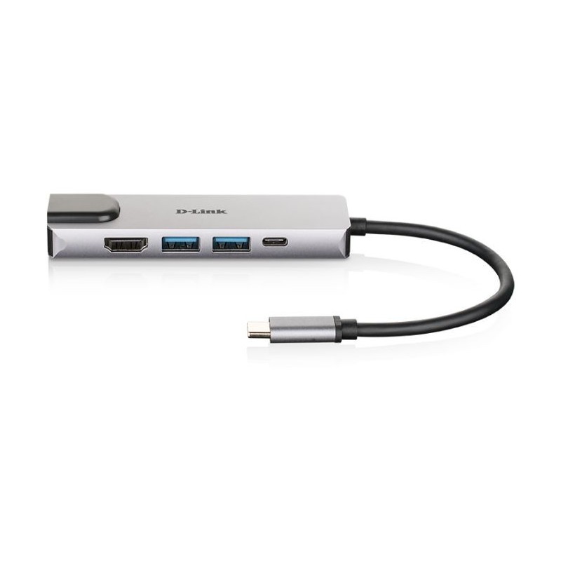 D-LINK DOCKING STATION USB-C 5 EN 1 CON HDMI/ETHERNET/SUMINISTRO ELECTRICO