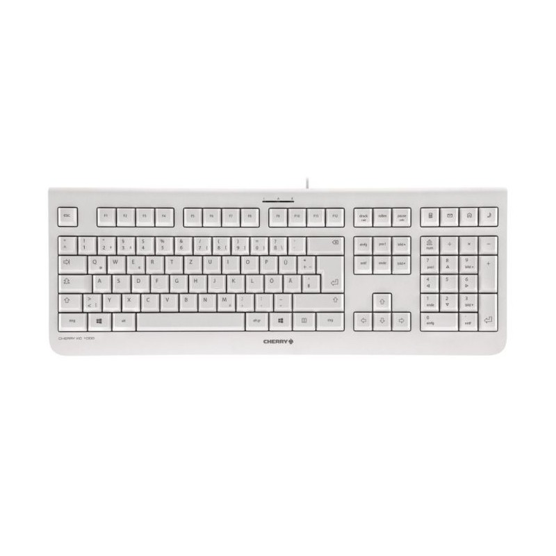 TECLADO KC 1000 BLANCO CHERRY