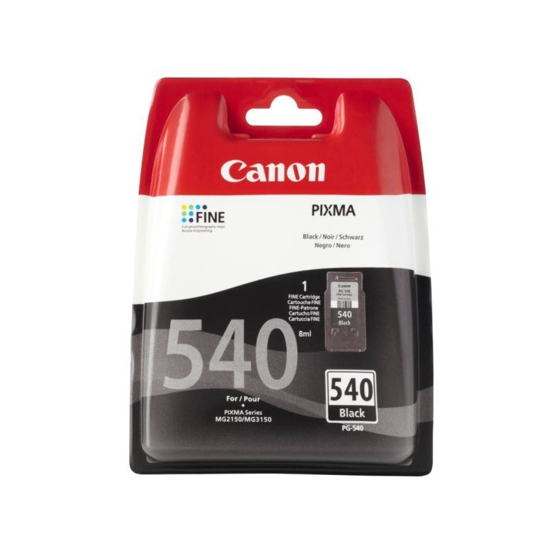 CARTUCHO TINTA NEGRO CANON PG540
