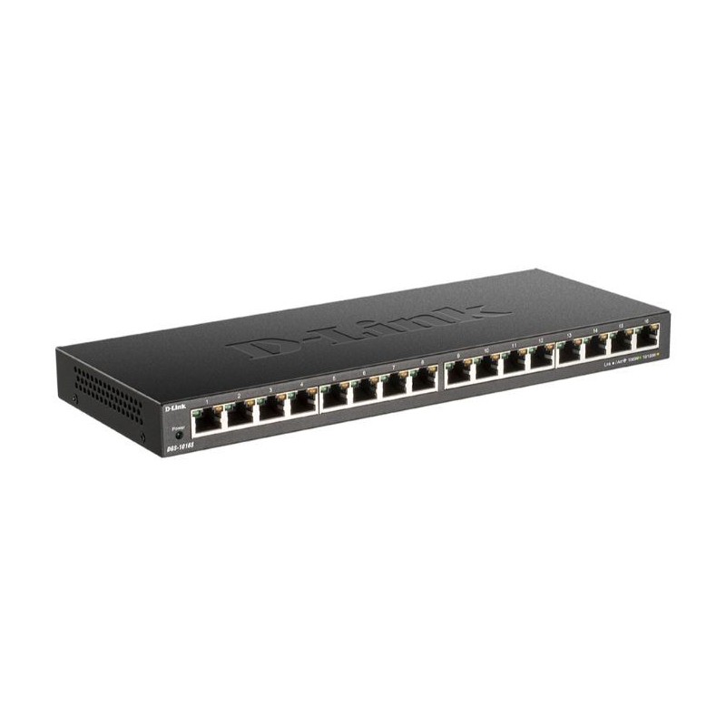 D-LINK SWITCH SLIM 16 PUERTOS 10/100/1Gbit