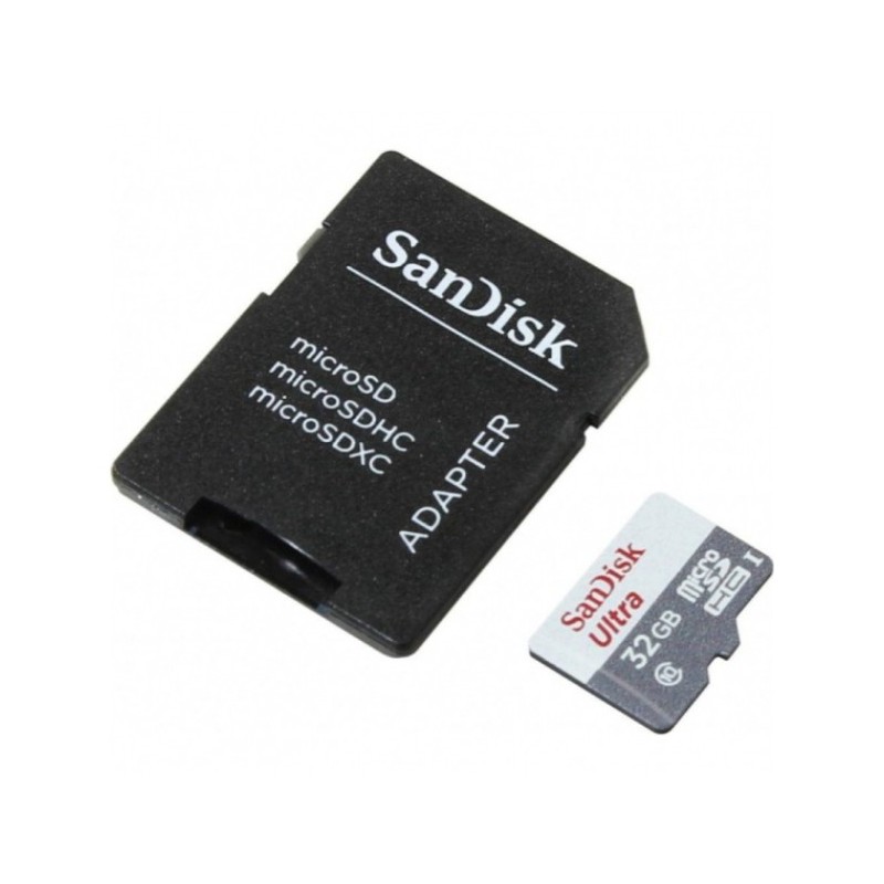 MICRO SD 32 GB 1 ADAP. CLASS 10 SANDISK