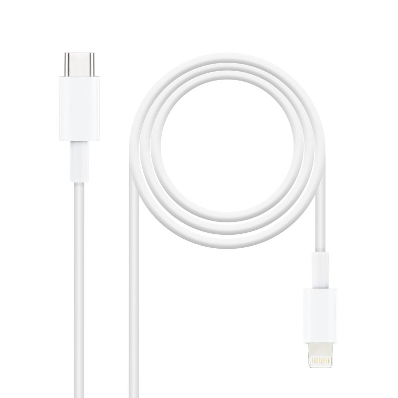 Nanocable Cable Lightning a USB-C 1 metro