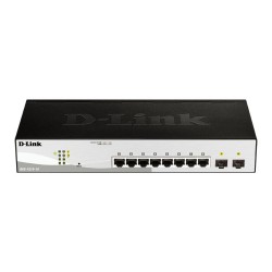 D-LINK SWITCH 10 PUERTOS 10/100/1Gbit w/2 Combo 1000BaseT/SFP