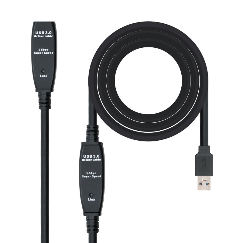 Cable USB 3.0 Prolongador Amplificador 10m