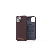 FUNDA MAGSAFE IPHONE 14 PIEL MARRON OSCURO NJORD
