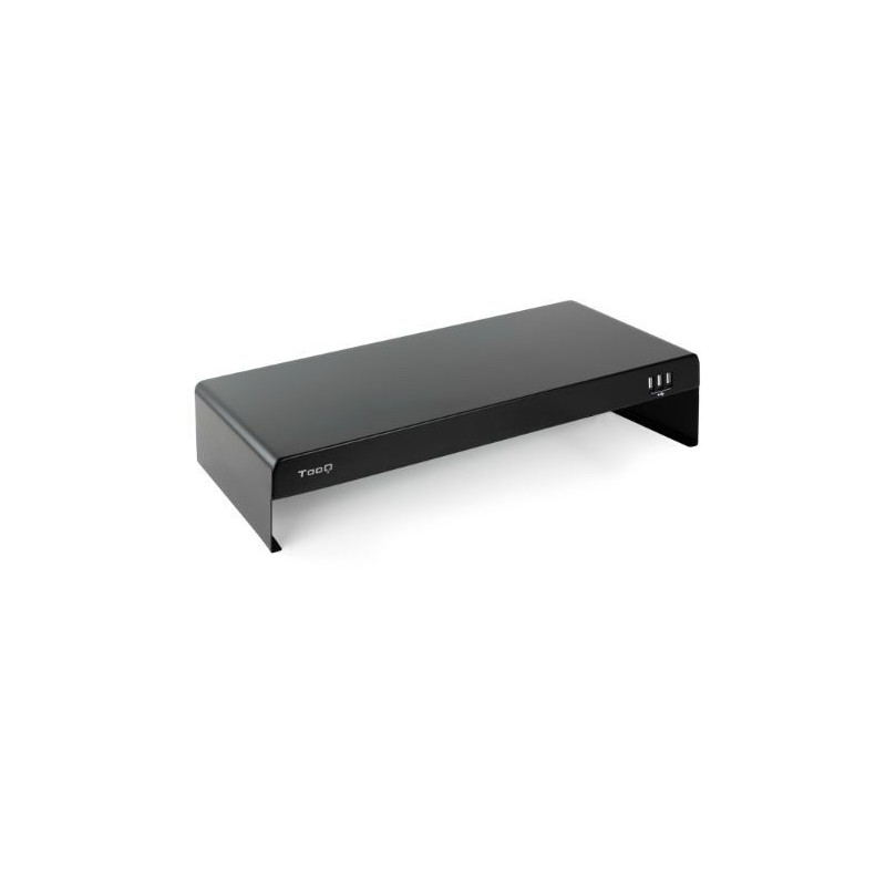 SOPORTE ELEVADOR PARA PORTATIL/MONITOR x3USB NEGRO TQMR0124 TOOQ