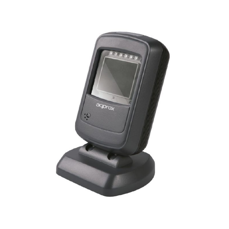 LECTOR CODIGO BARRAS SOBREMESA 2D NEGRO APPROX