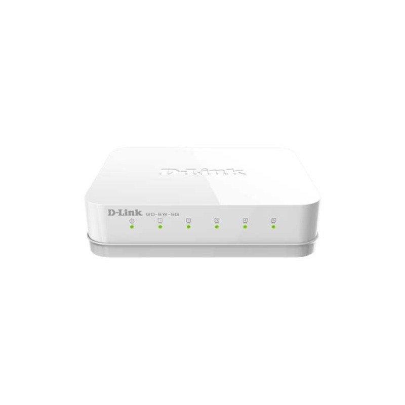 D-LINK SWITCH 5 PUERTOS 10/100/1Gbit DLINKGO