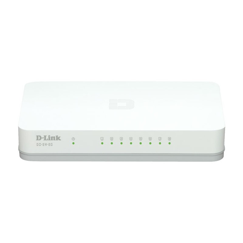 D-LINK SWITCH 8 PUERTOS 10/100/1Gbit DLINKGO