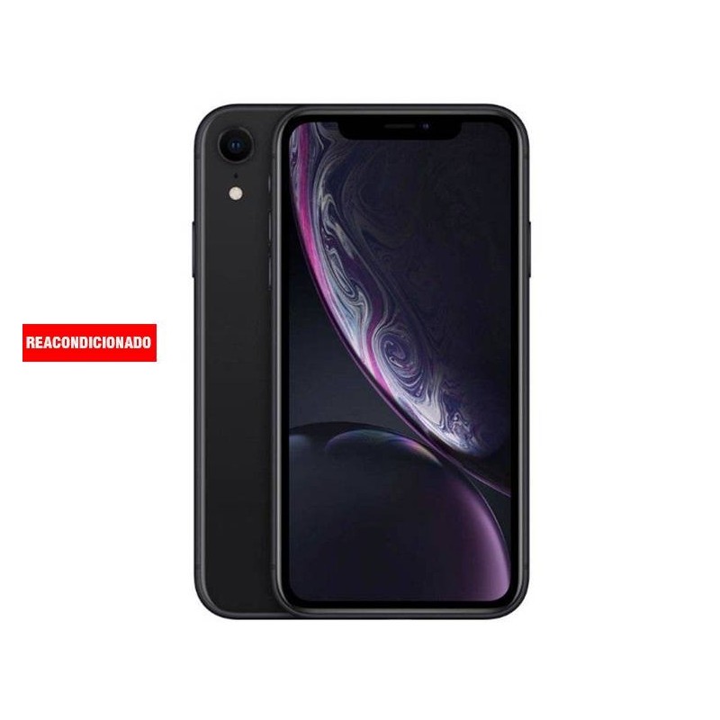 APPLE iPHONE XR 256GB BLACK REACONDICIONADO GRADO B