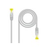 CABLE DE RED LATIGUILLO RJ45 SFTP CAT6A AWG26 1.5 M GRIS NANOCABLE