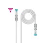 CABLE DE RED LATIGUILLO 600MHZ LSZH SFTP PIMF CAT7 AWG26 7 M GRIS NANOCABLE