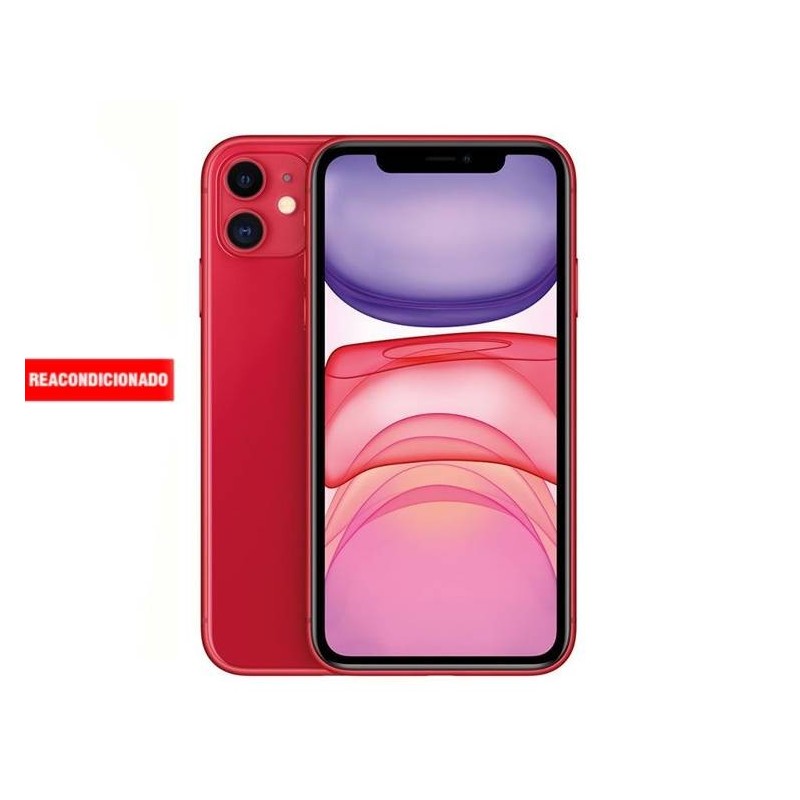 APPLE iPHONE 11 128GB RED REACONDICIONADO GRADO B