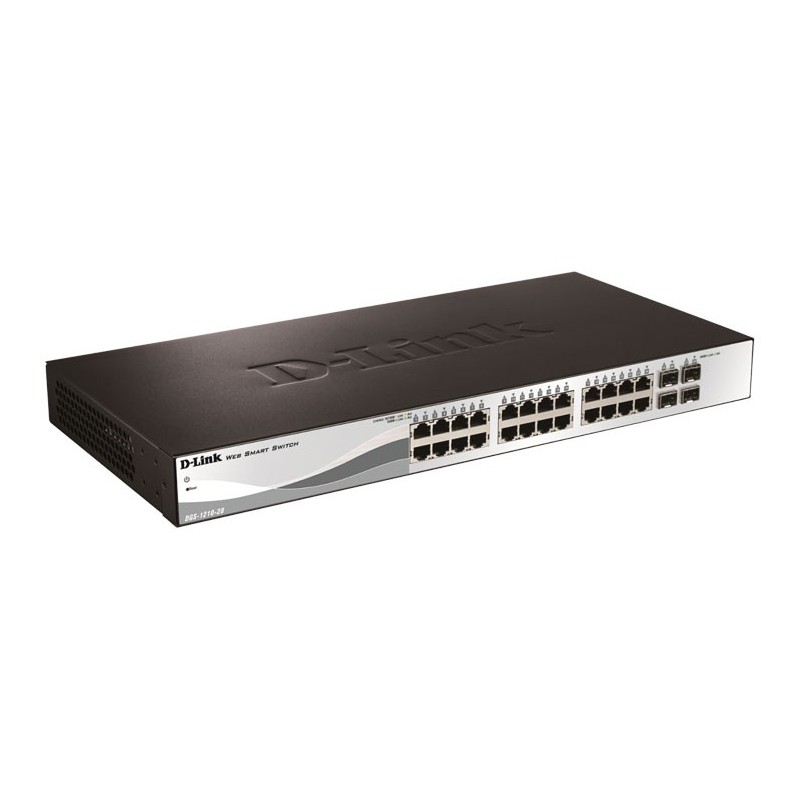 D-LINK SWITCH 28 PUERTOS 10/100/1Gbit +4 Gbit. SFP