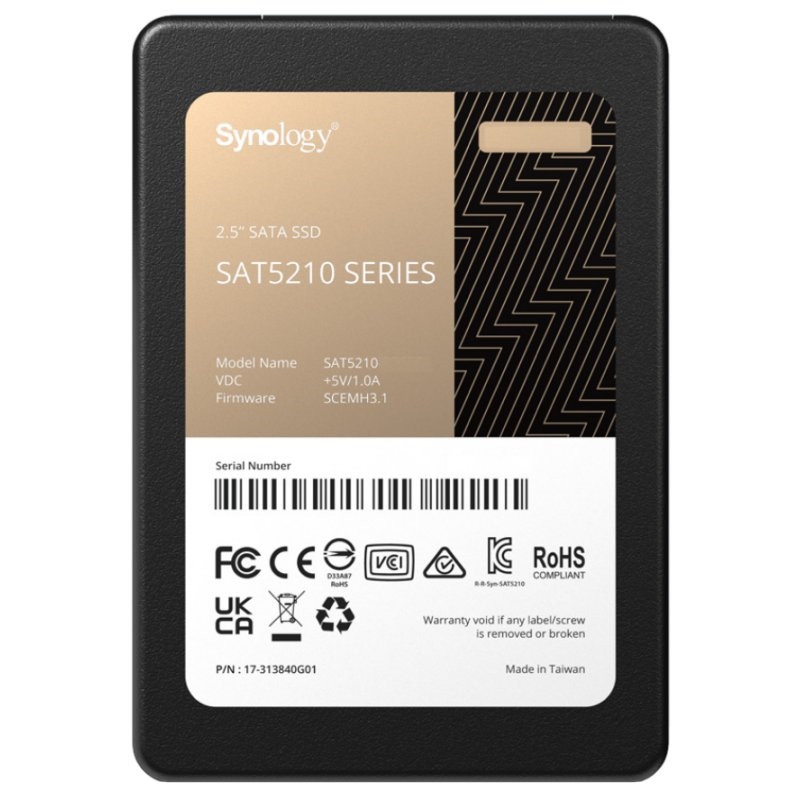 Synology SAT5210-3840G SSD SATA de 2,5"
