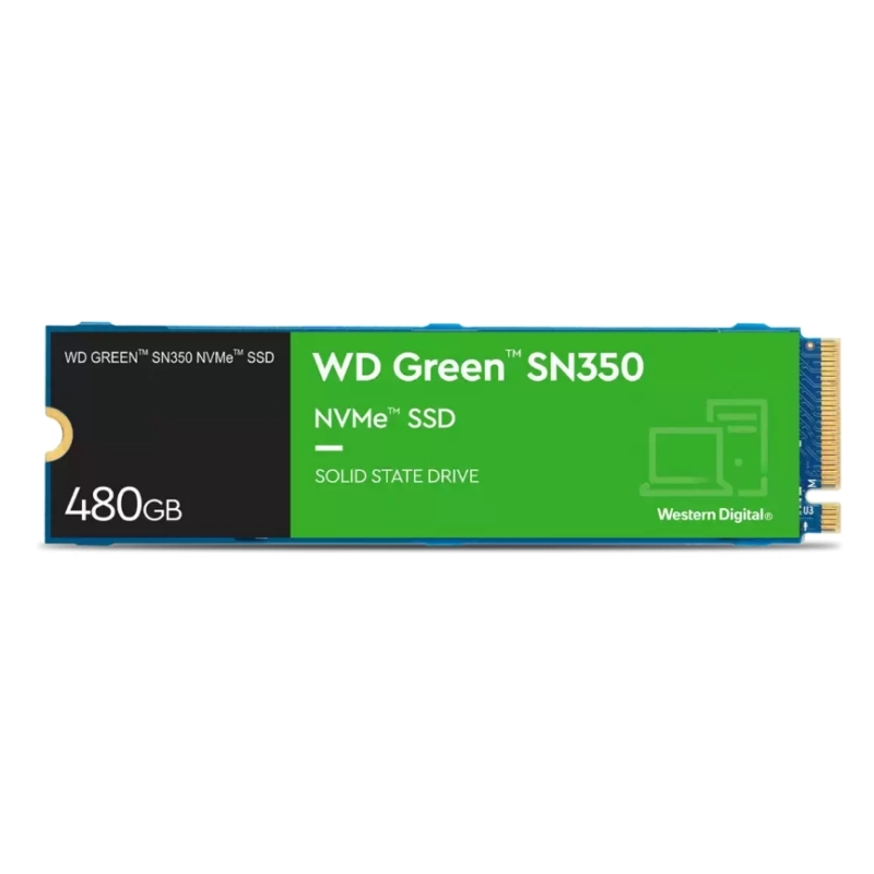 WD Green SN350 WDS480G2G0C SSD 480GB PCIe NMVe 3.0