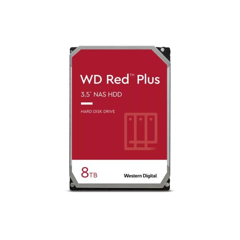 DISCO DURO 8 TB 3.5'' SATA WD RED PLUS