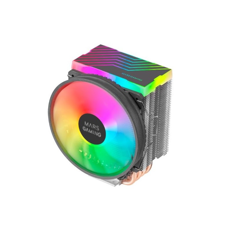 VENTILADOR UNIVERSAL MCPU44 DUAL ARGB NEGRO MARS GAMING