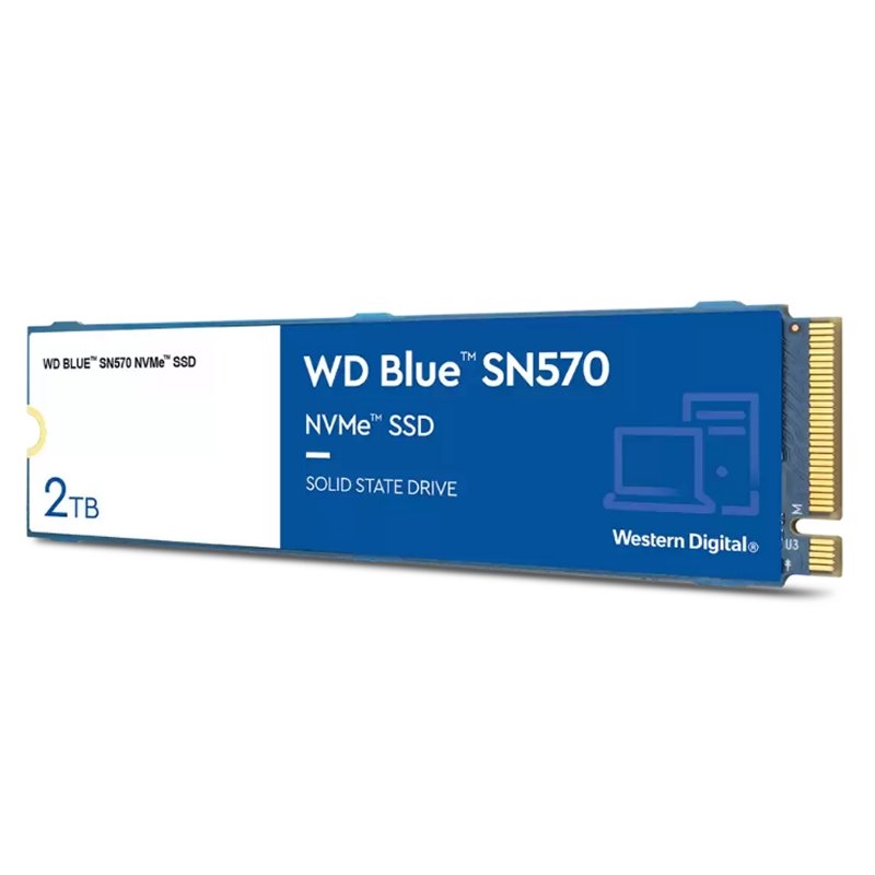 WD Blue SN570 WDS200T3B0C SSD 2TB NVMe Gen3