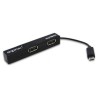 ANDROID MICRO HUB 4 PUERTOS USB NEGRO APPROX