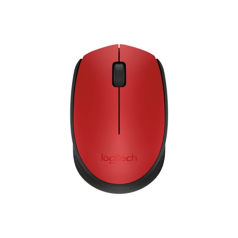 RATON OPTICO WIRELESS M171 ROJO LOGITECH