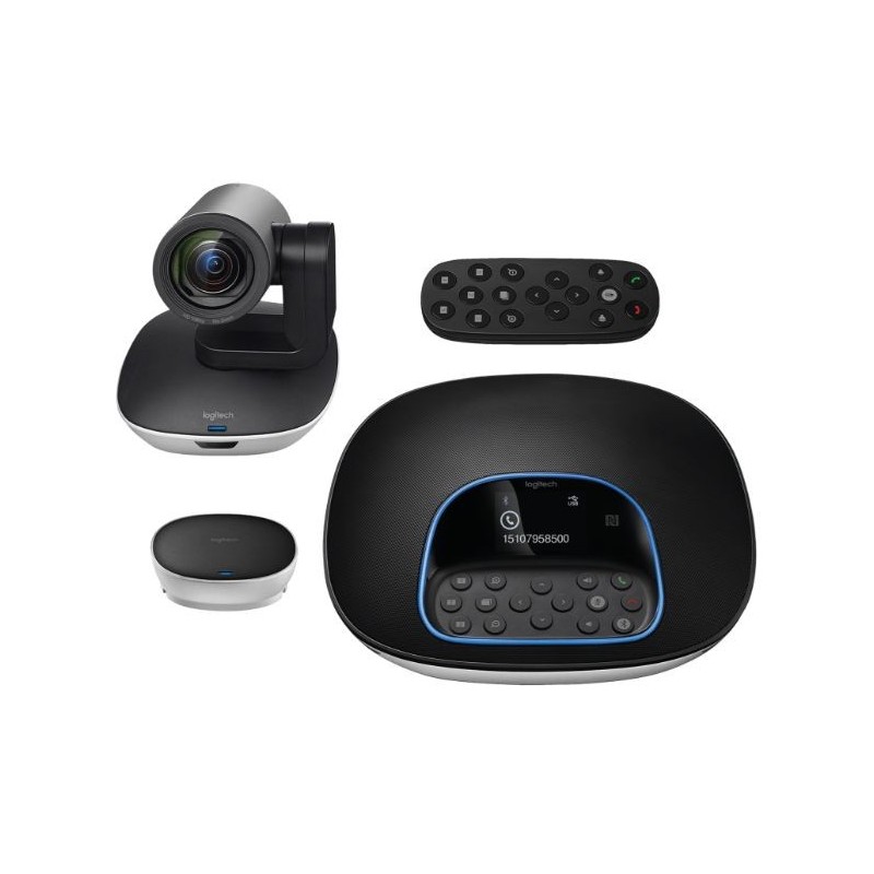 KIT VIDEOCONFERENCIA CON CAMARA PTZ PRO FULLHD 30FPS ZOOM X10 LOGITECH