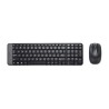 TECLADO + RATON WIRELESS MK220 NEGRO LOGITECH