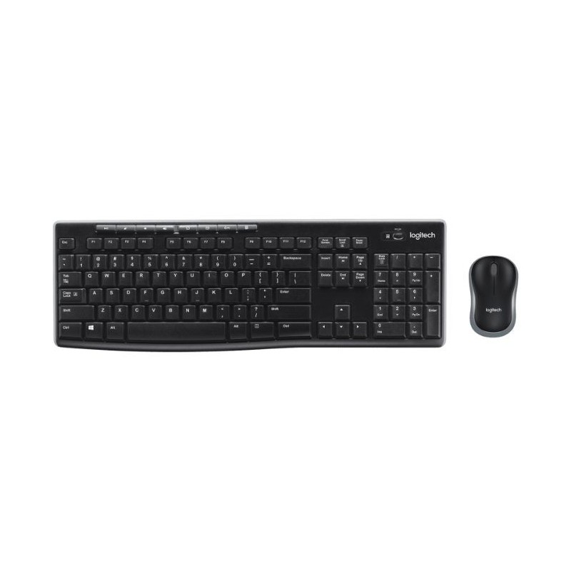 TECLADO + RATON WIRELESS MK270 NEGRO LOGITECH