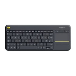 TECLADO WIRELESS K400 PLUS TOUCH PAD NEGRO LOGITECH