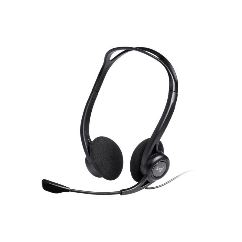 AURICULAR + MICROFONO PC960M SUPRESION DE RUIDO NEGRO LOGITECH