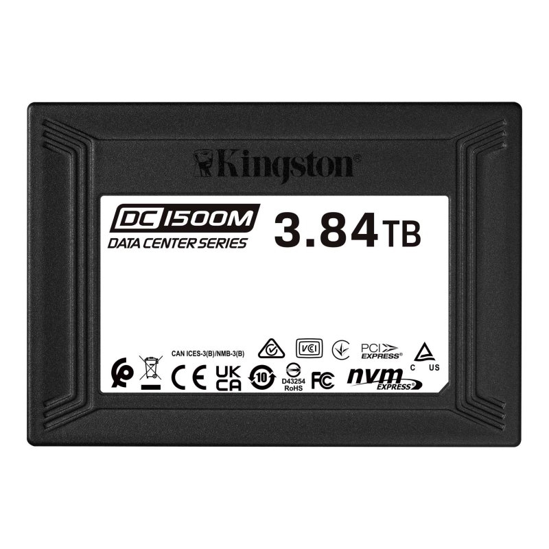 Kingston SSD DC1500M 3.84TB U.2 2,5"  NVMe PCIe
