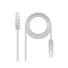 CABLE DE RED LATIGUILLO RJ45 UTP CAT6 AWG24 LSZH 5 M GRIS NANOCABLE