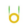 CABLE DE FIBRA OPTICA SC/APC A SC/APC SIMPLEX LSZH 2 M AMARILLO NANOCABLE