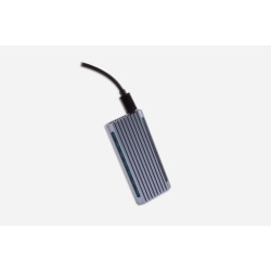 CAJA EXTERNA SSD M.2 NVMe RGB USB3.1 PLATA DEEPGAMING