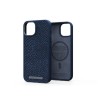 FUNDA MAGSAFE IPHONE 14 PIEL DE SALMON AZUL PETROLEO NJORD