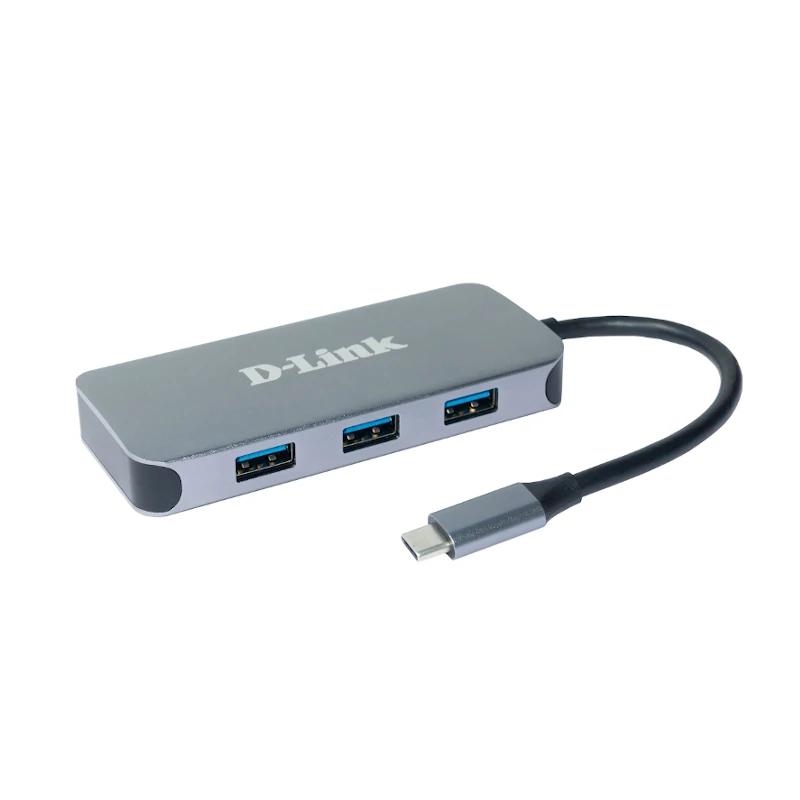 D-Link DUB-2335 6-in-1 USB-C Hub HDMI/GbE/PD