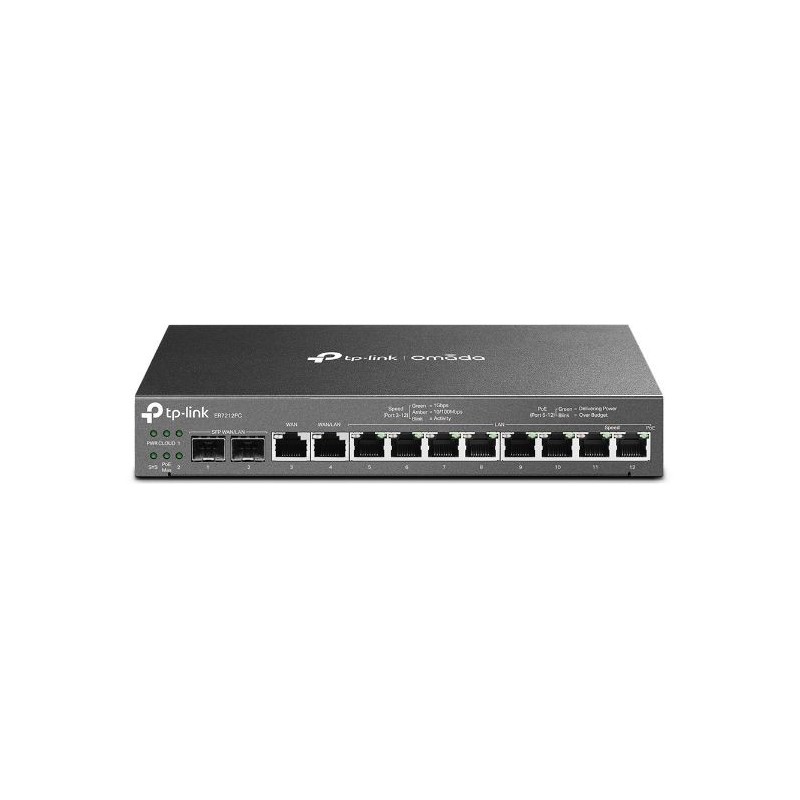 TP-LINK WIRELESS VPN GIGABIT ROUTER OMADA + SWITCH 8 PUERTOS+ PoE+