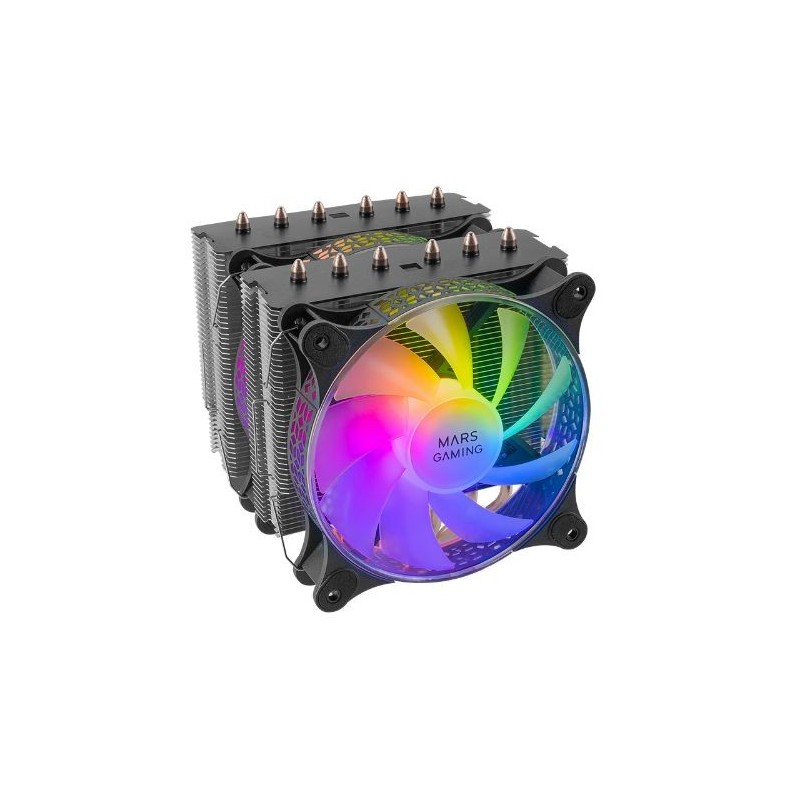 VENTILADOR UNIVERSAL A-RGB MCPU-XT NEGRO MARS GAMING