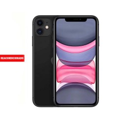 APPLE iPHONE 11 128GB BLACK REACONDICIONADO GRADO B