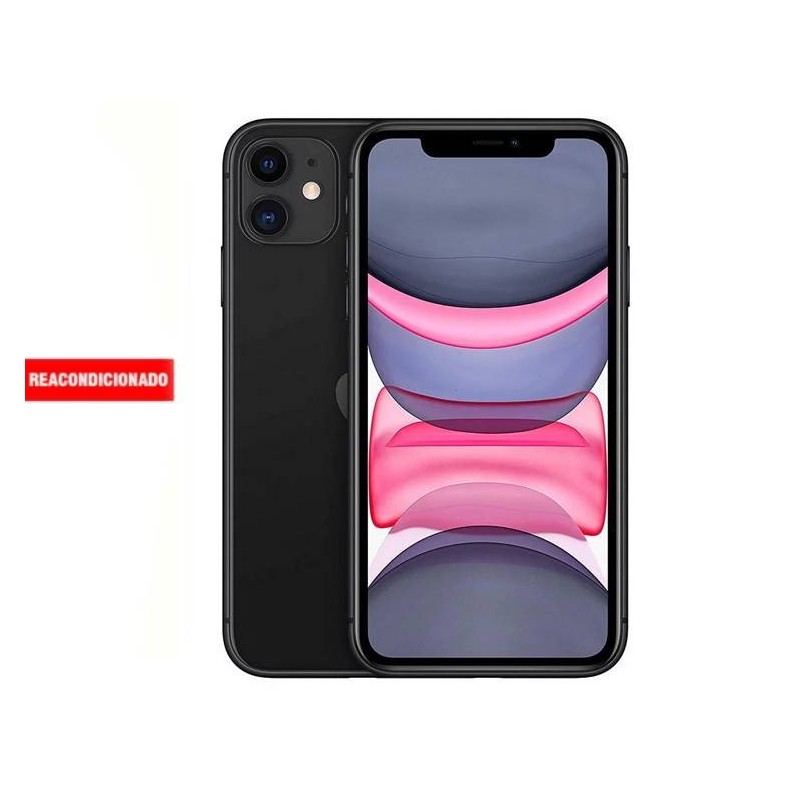 APPLE iPHONE 11 128GB BLACK REACONDICIONADO GRADO B