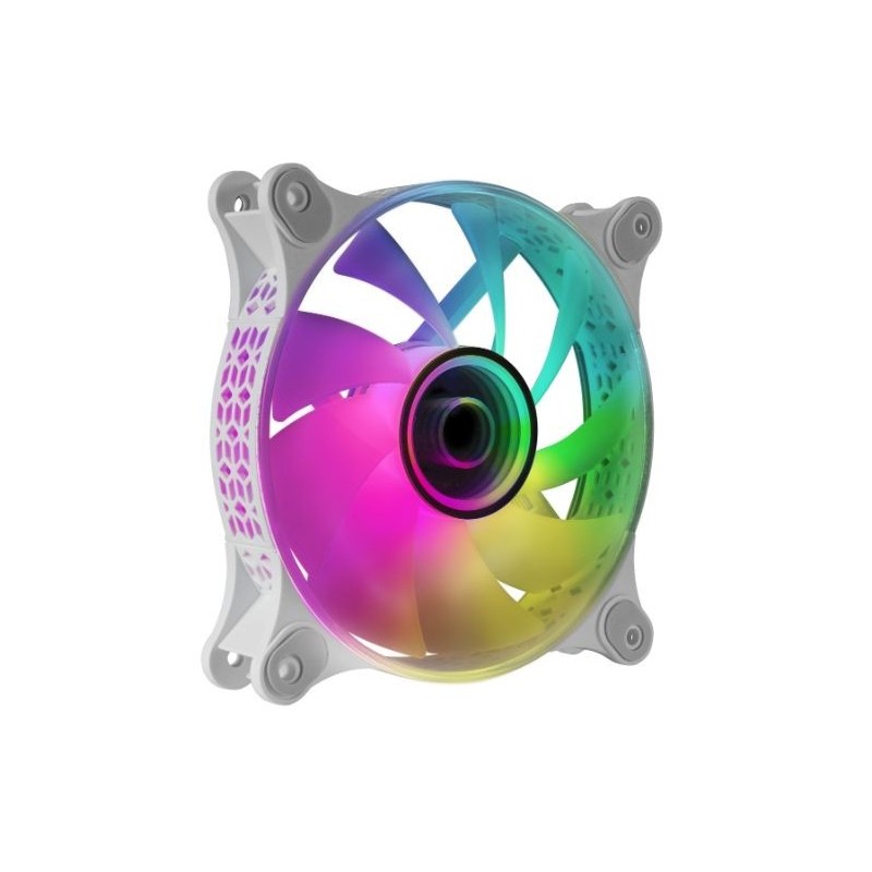 VENTILADOR AUXILIAR A-RGB 120MM MF-3D BLANCO MARS GAMING