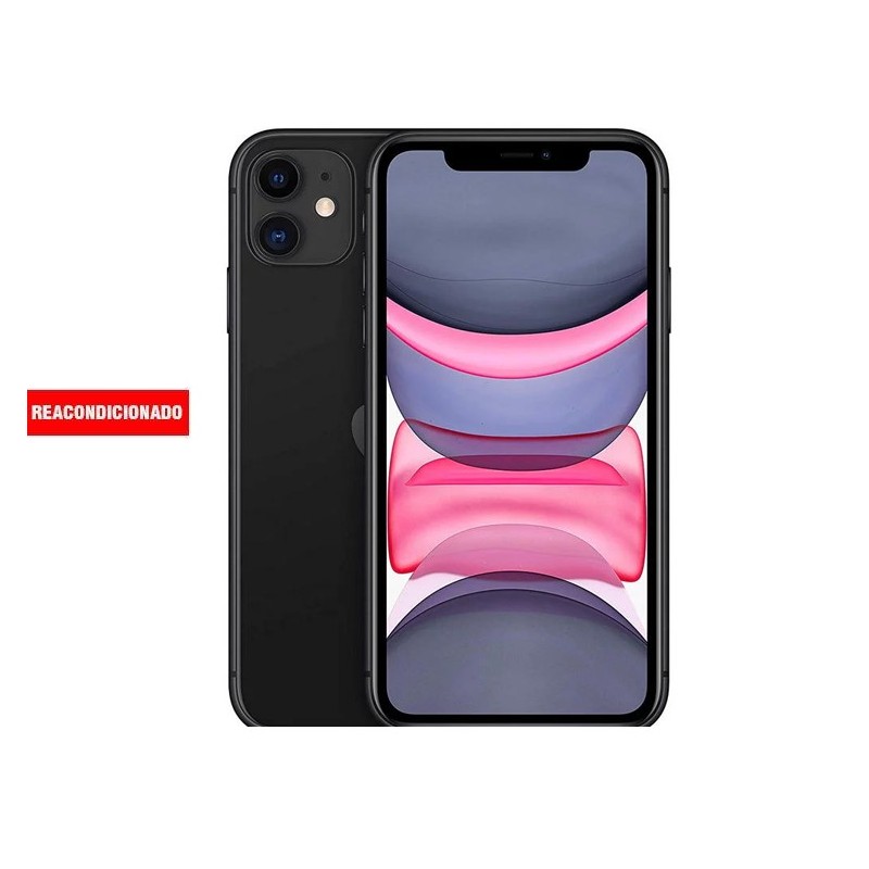 APPLE iPHONE 11 256GB BLACK REACONDICIONADO GRADO B