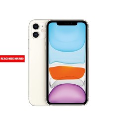 APPLE iPHONE 11 256GB WHITE REACONDICIONADO GRADO B